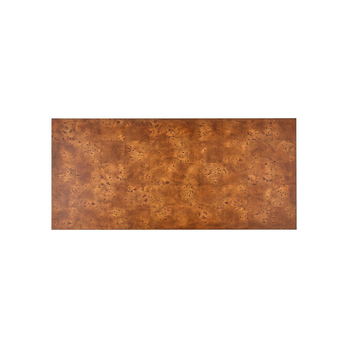 Currey and Company 3000-0343 Evie Writing Desk in Mappa Burl/Brass