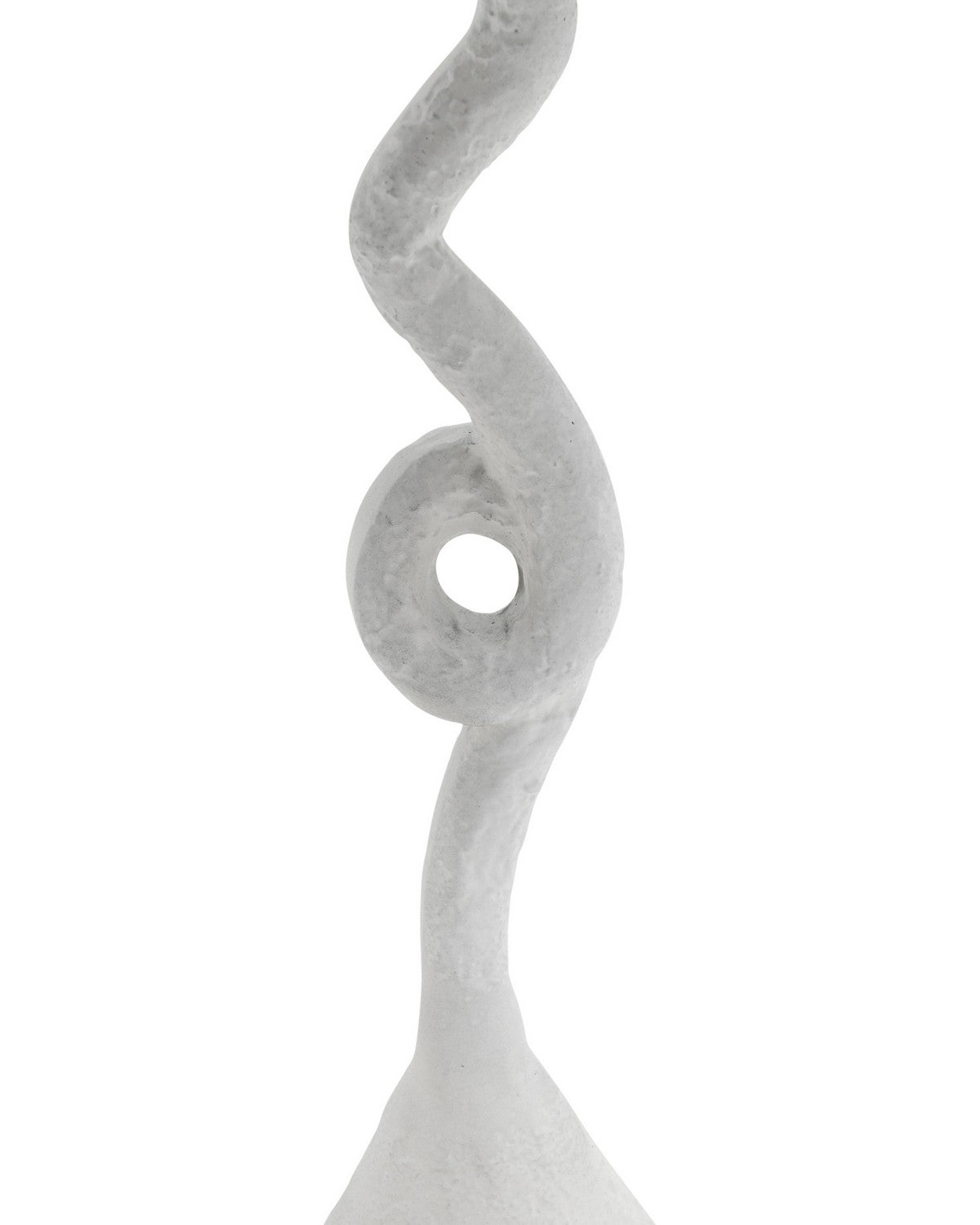 Currey and Company 4000-0263 Cauda Drinks Table in White