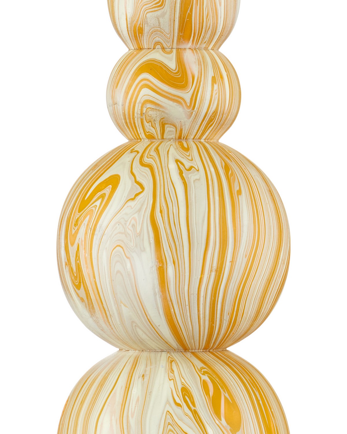Currey and Company 6000-1086 Chawton Table Lamp in Marbleized Yellow