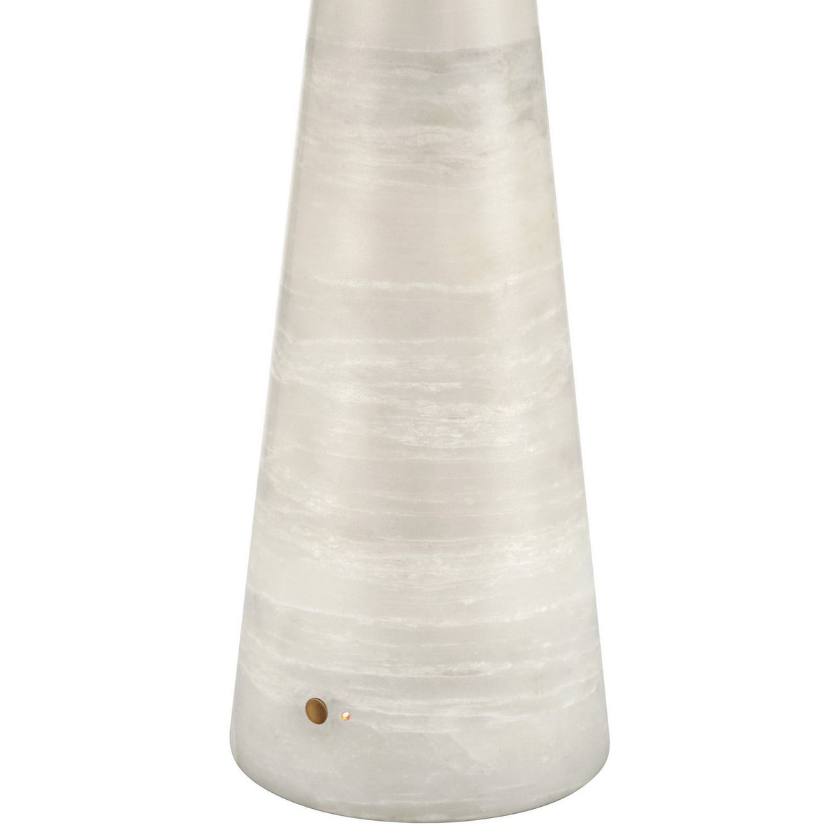 Currey and Company 6700-0027 Wayfinder Cordless Table Lamp in White/Opaque