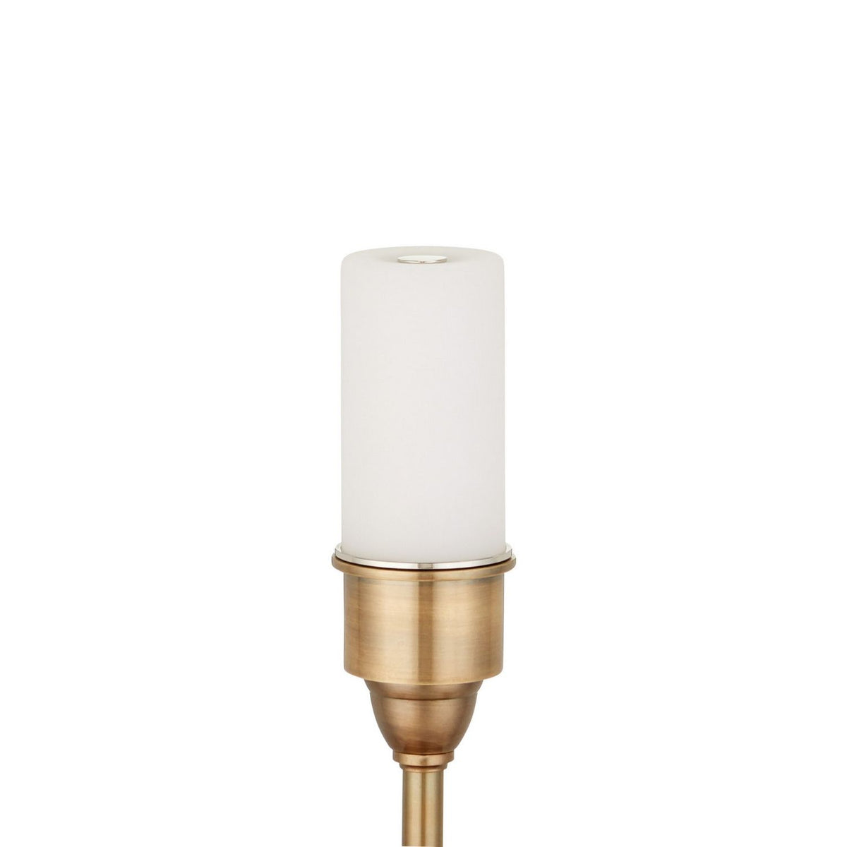 Currey and Company 6700-0042 Volley Cordless Table Lamp in Antique Brass