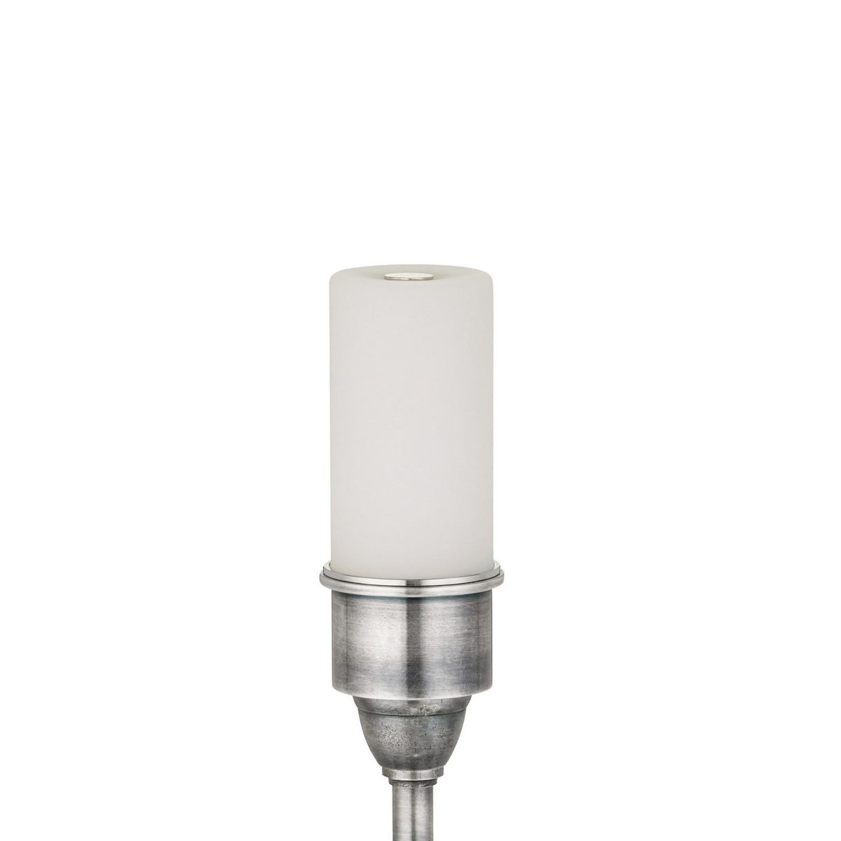 Currey and Company 6700-0043 Volley Cordless Table Lamp in Antique Silver