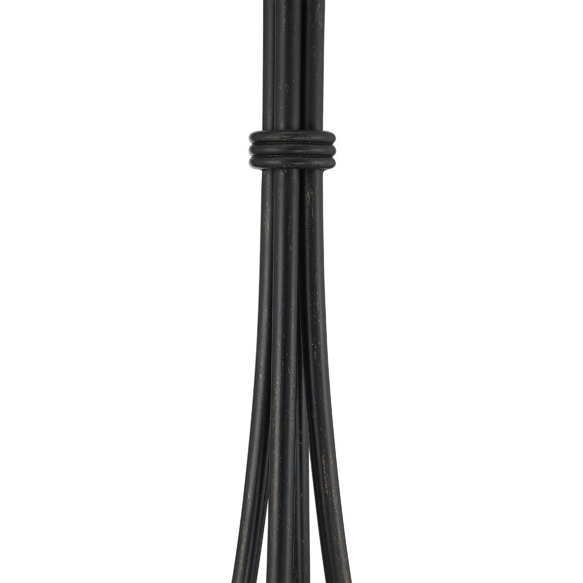 Currey and Company 8000-0184 Felicity Floor Lamp in Brushed Black