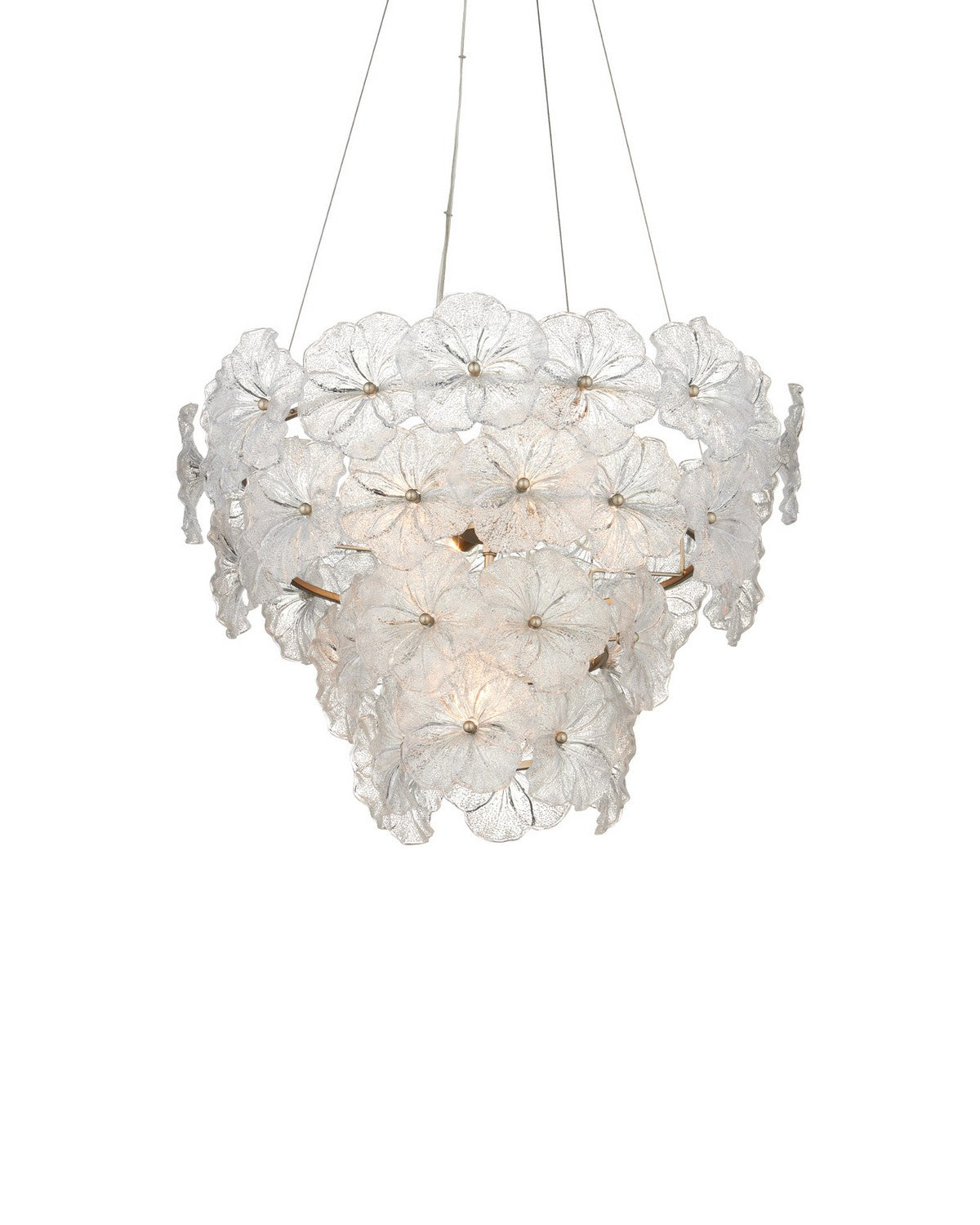 Currey and Company 9000-1467 Mallow Chandelier in Clear/Champagne