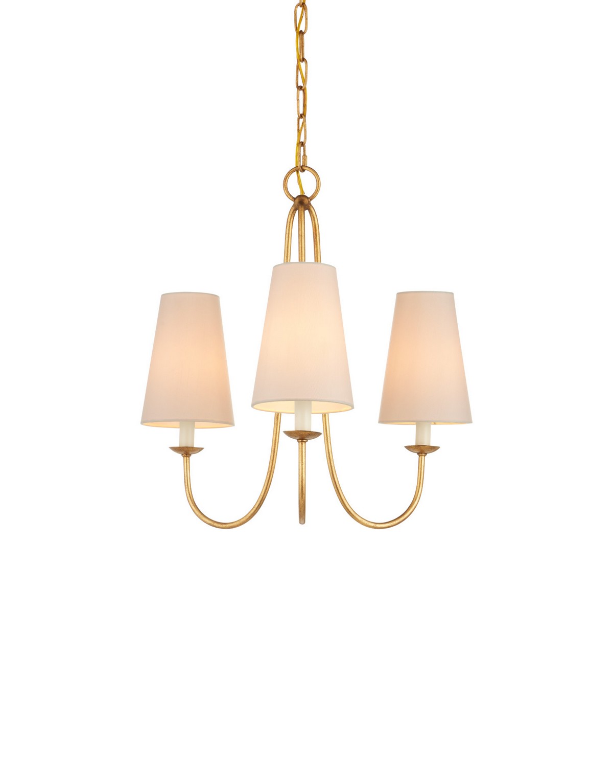 Currey and Company 9000-1483 Brayden Chandelier in Antique Gold Leaf