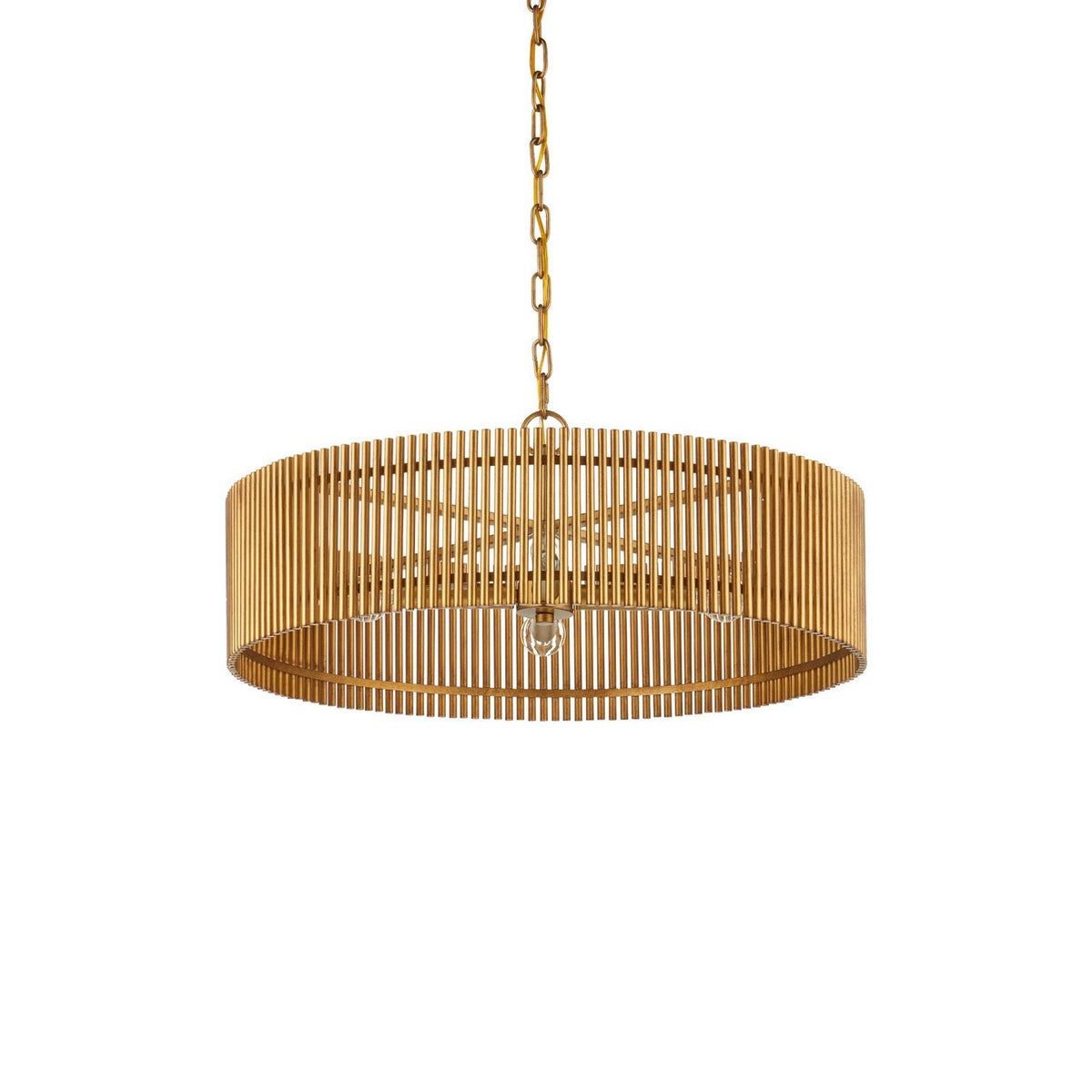 Currey and Company 9000-1490 Lavenham Chandelier in Brushed Brass