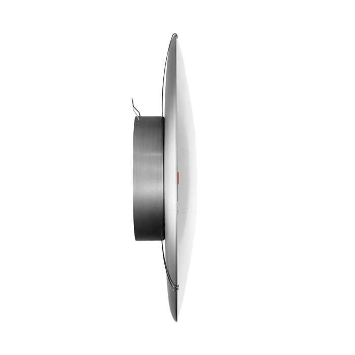 Arne Jacobsen Clocks 43652 Roman Wall Clock in White/Black