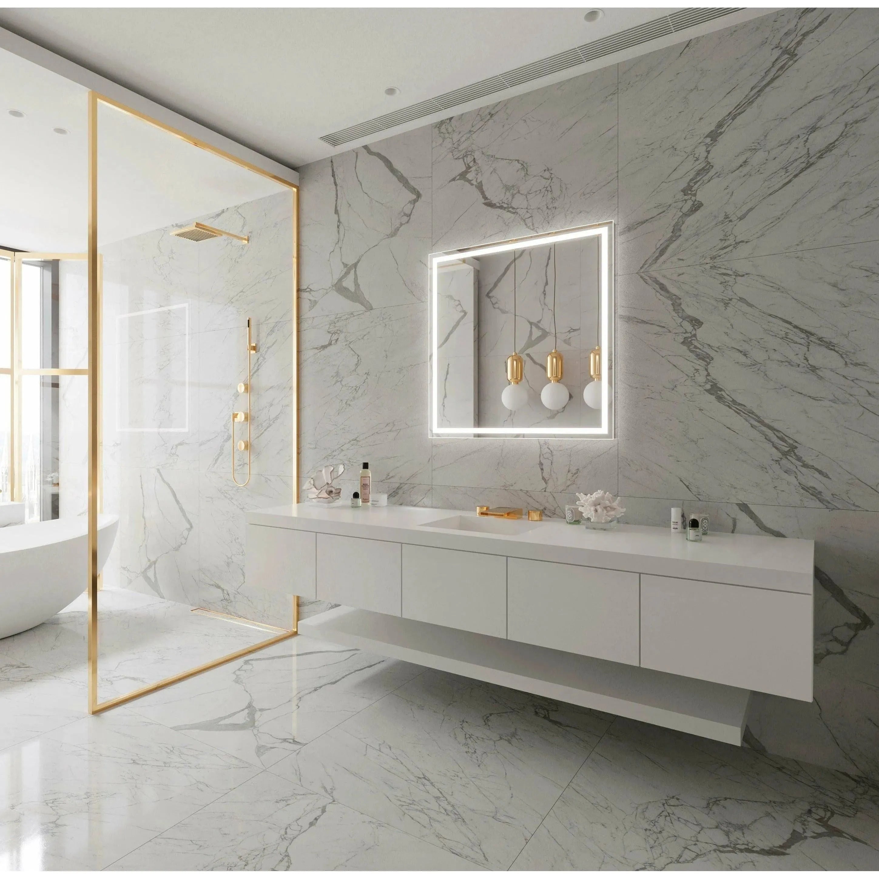 Paris Mirror - Harmony LED Mirror - HARMX20263000 | The Rug District