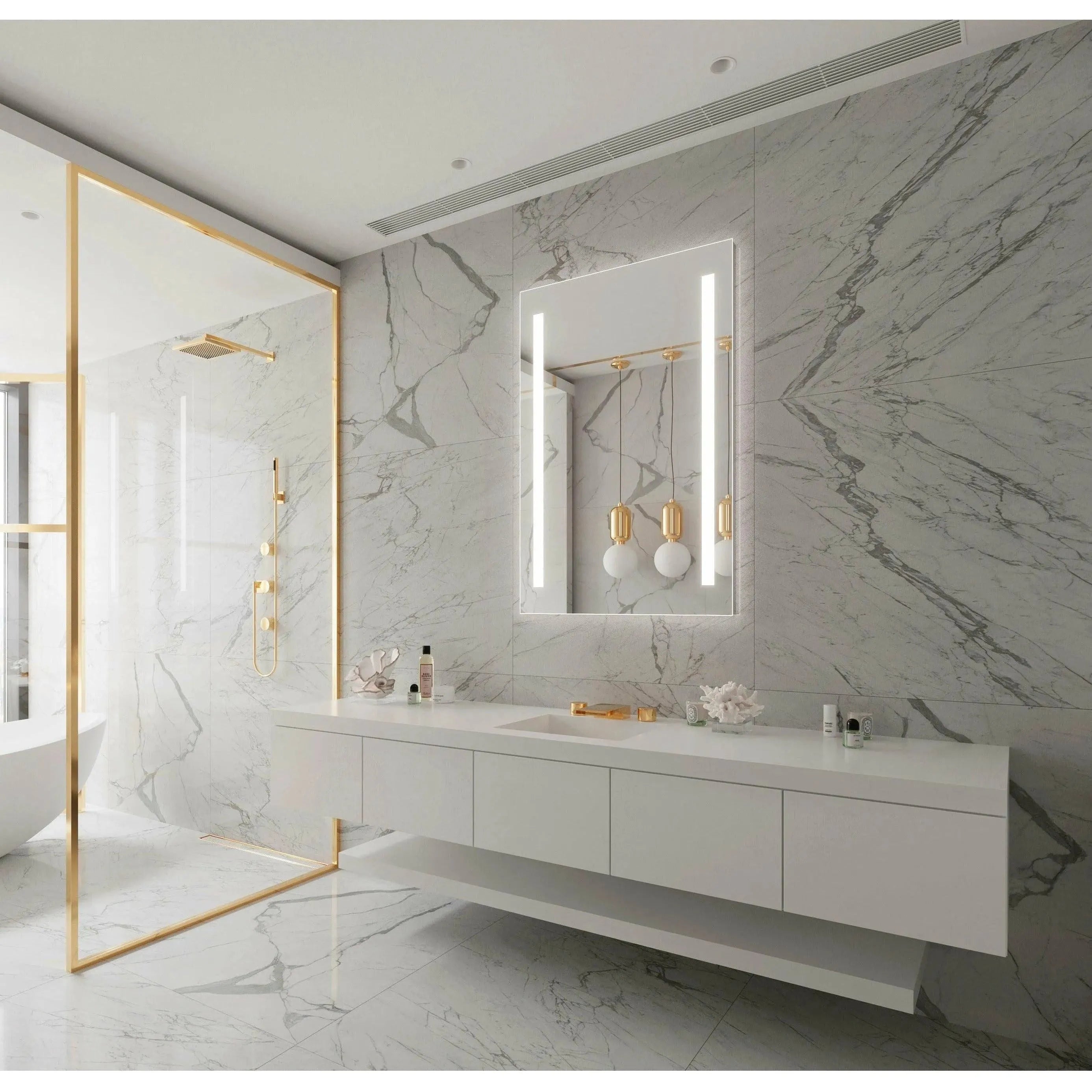 Paris Mirror - Verano LED Mirror - VERAX32483000 | The Rug District