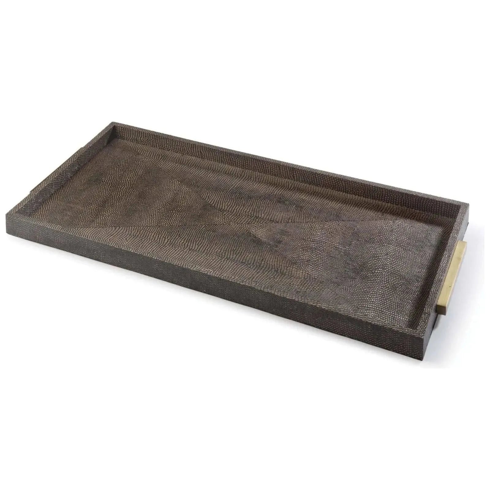 Regina Andrew - Shagreen Boutique Rectangular Tray - 20-1103VBR | The Rug District