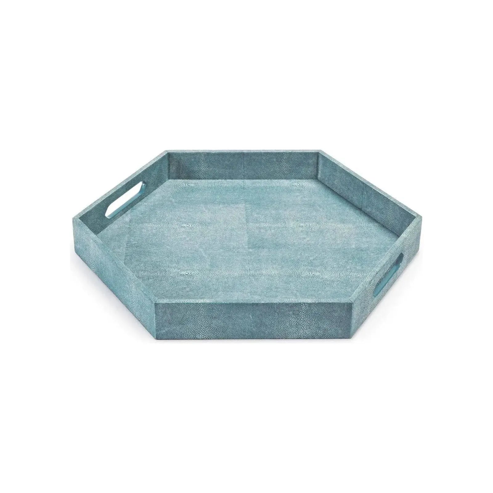 Regina Andrew - Shagreen Hex Tray - 20-1145TQ | The Rug District
