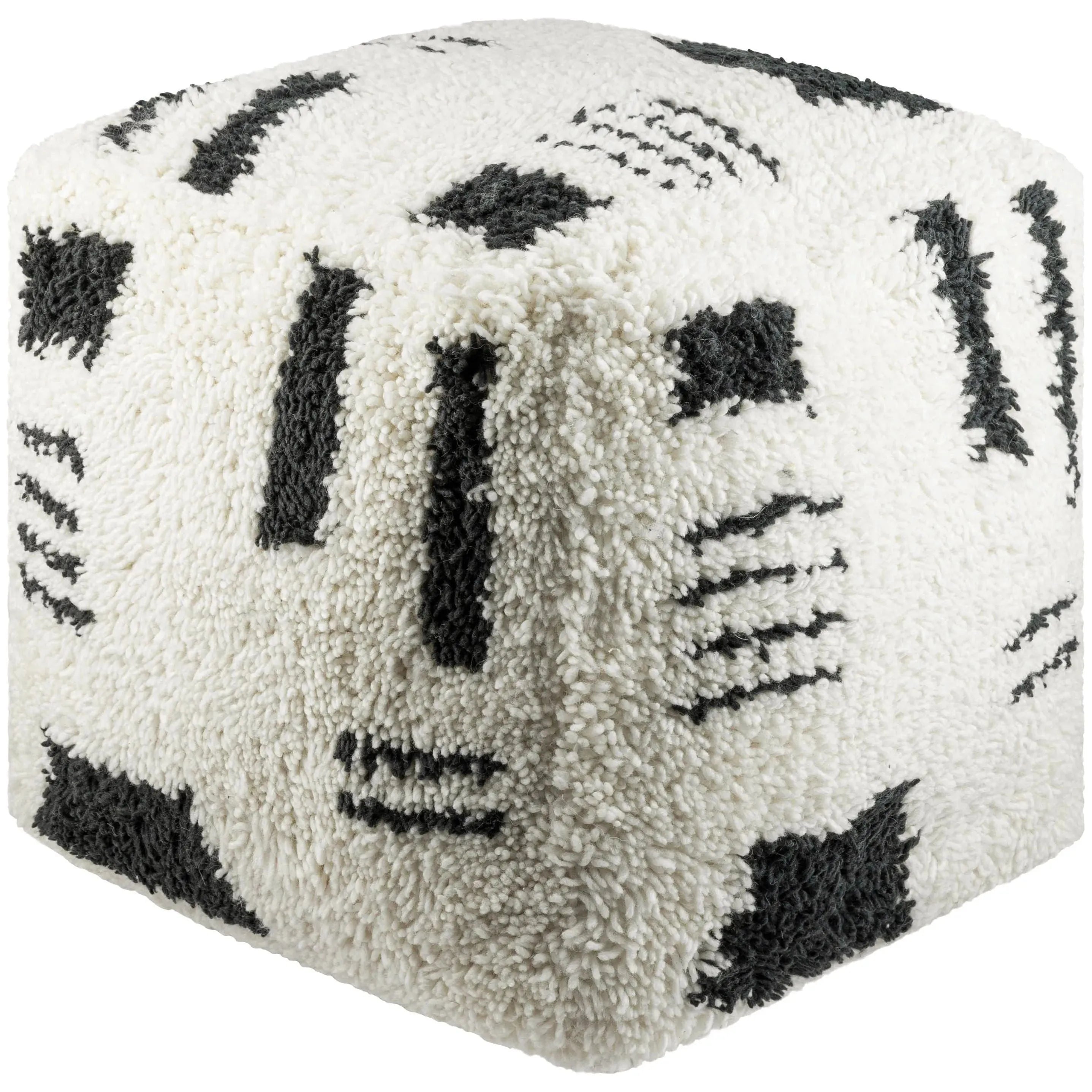 Surya - Aksel Pouf - ASPF002-181818 | The Rug District