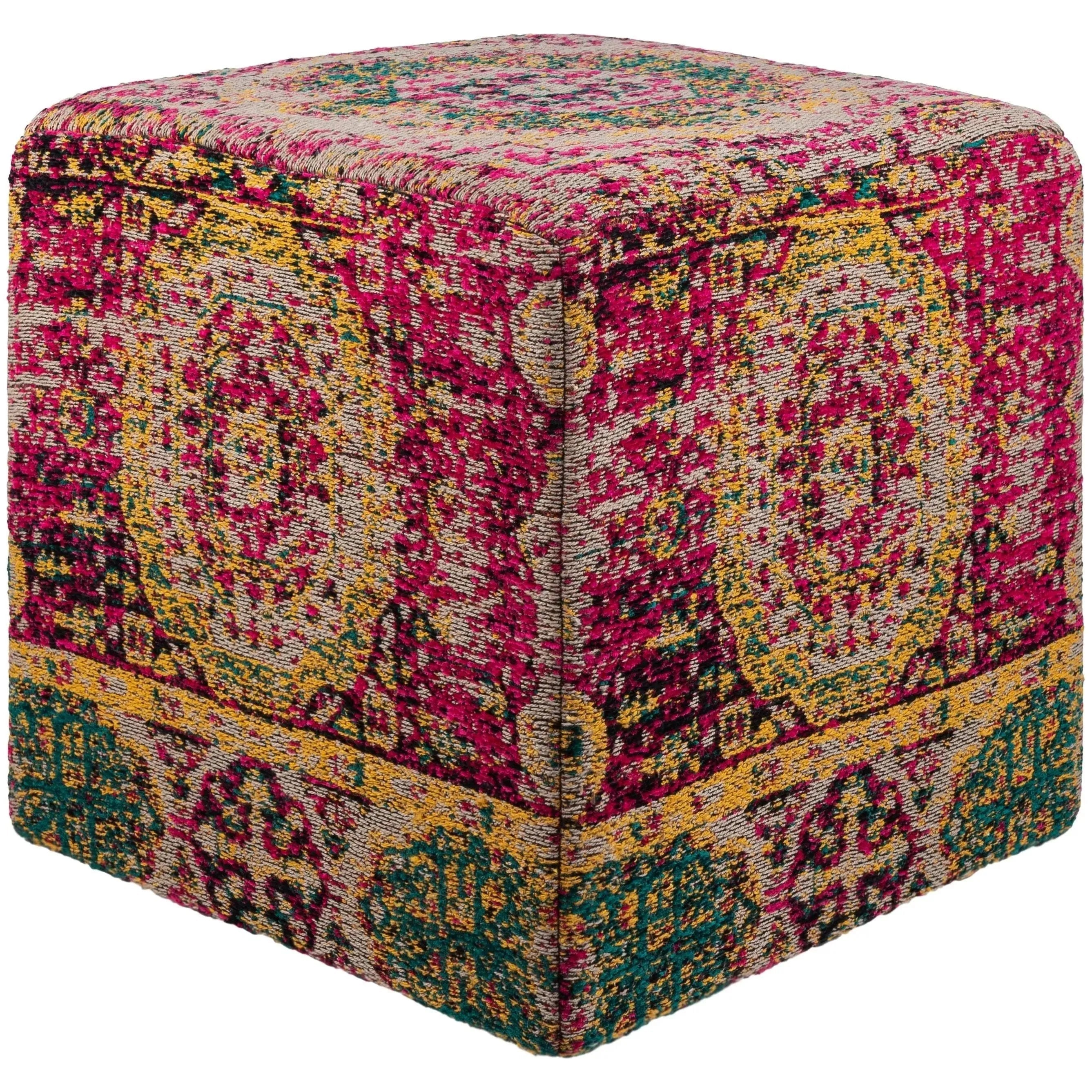 Surya - Amsterdam Ottoman - AMPF004-181818 | The Rug District