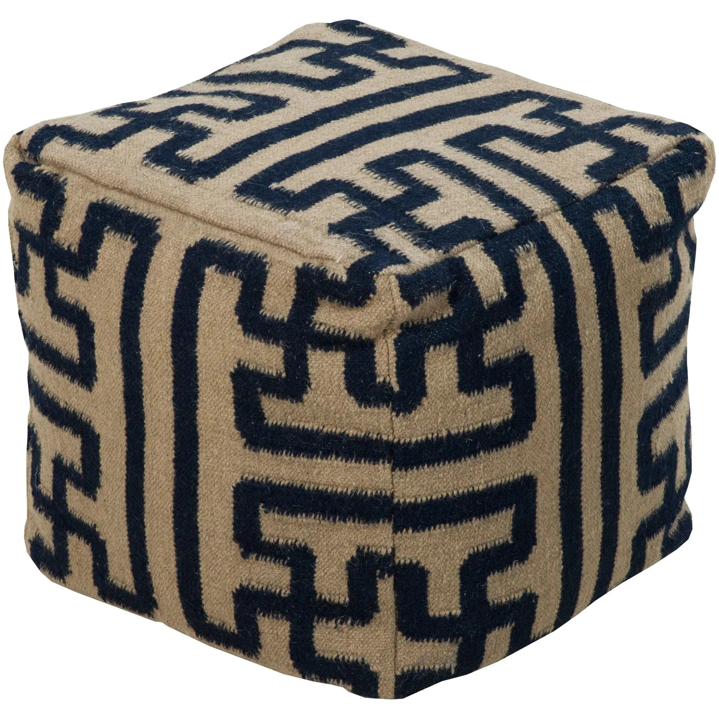 Surya - Archive Pouf - POUF-49 | The Rug District
