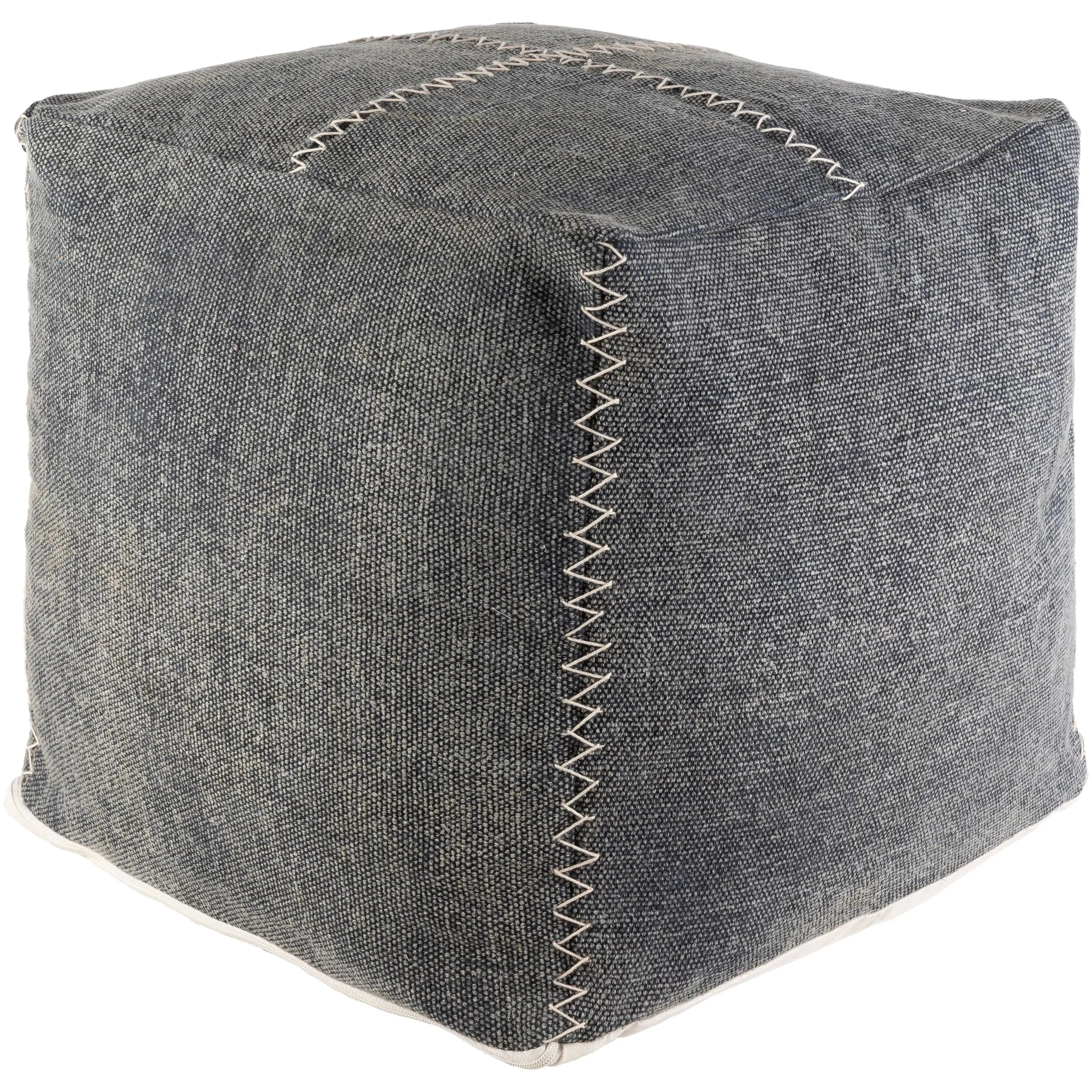 Surya - Charlie Pouf - CRPF001-181818 | The Rug District