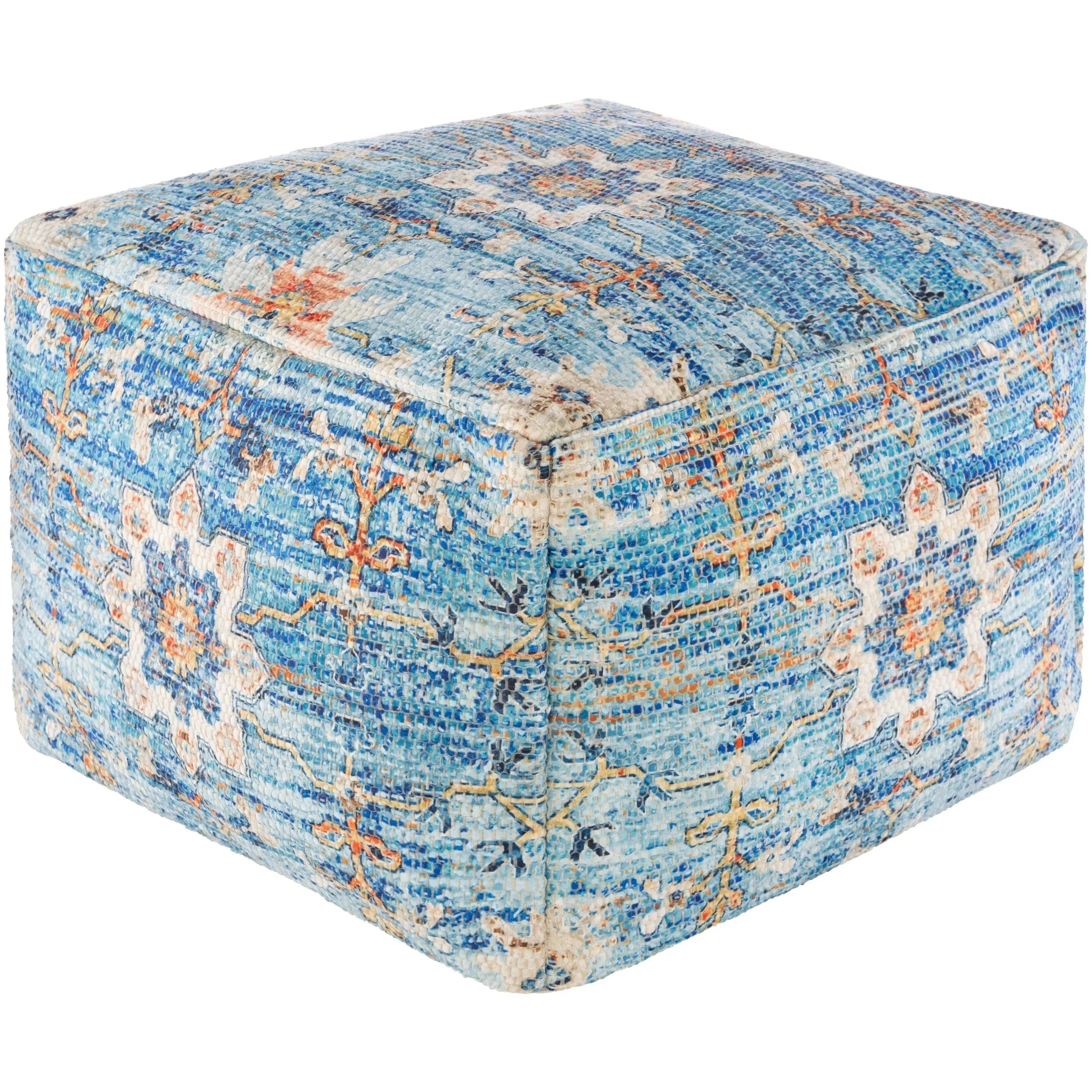 Surya - Devonshire Pouf - DSPF001-202014 | The Rug District