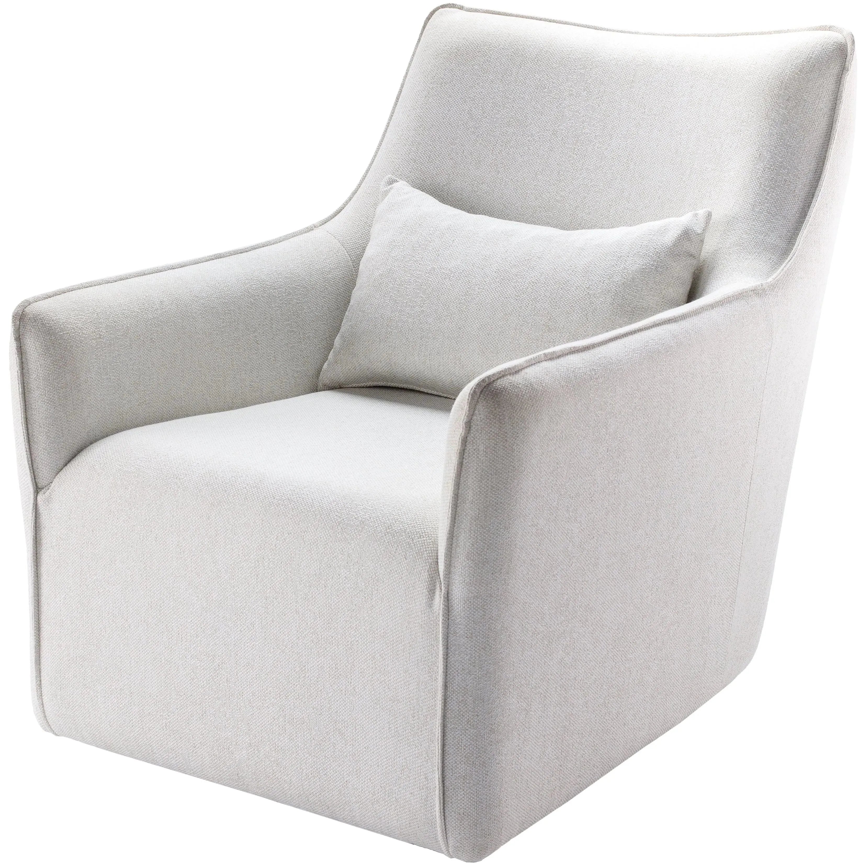 Surya - Hudson Swivel Chair - HUD-001 | The Rug District