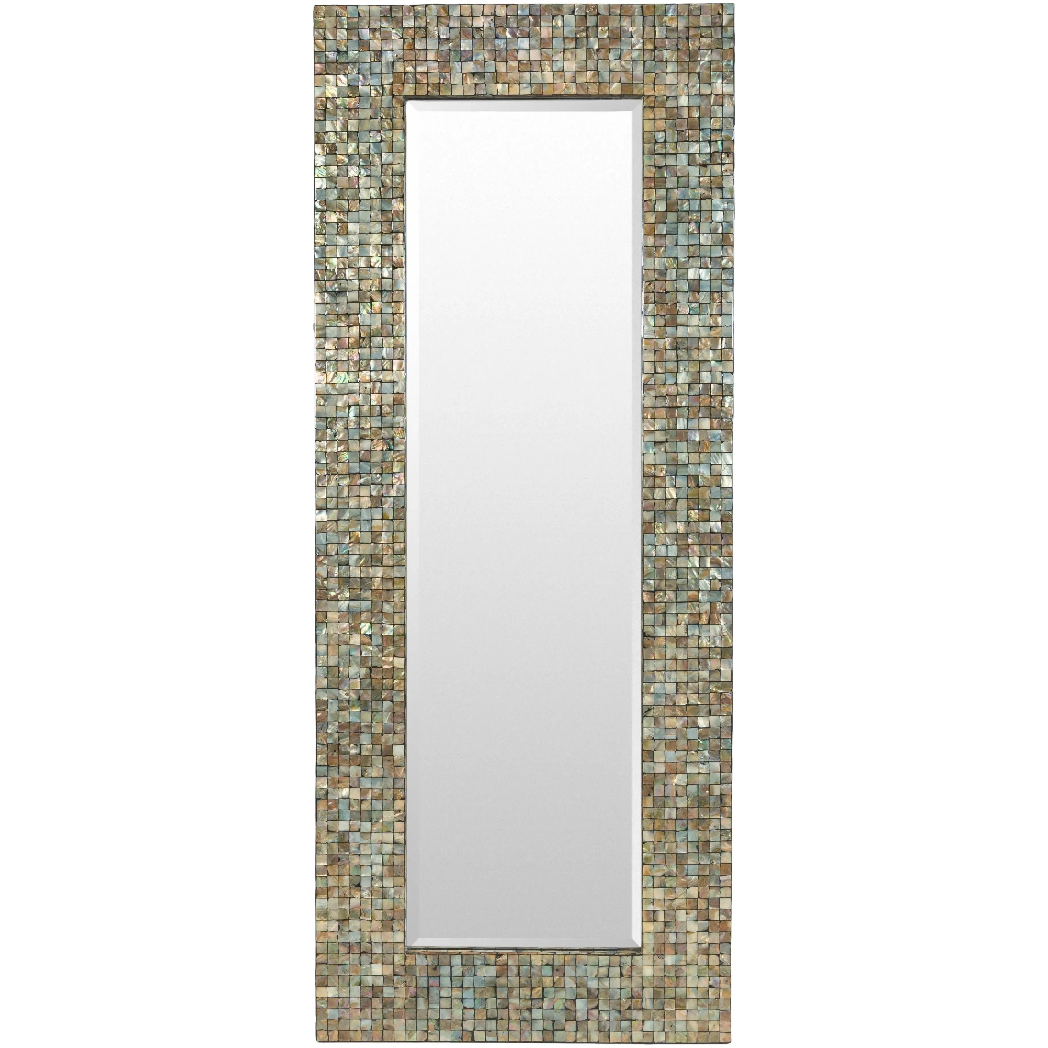 Surya - Iridescent Rectangular Mirror - ISC013-2459 | The Rug District
