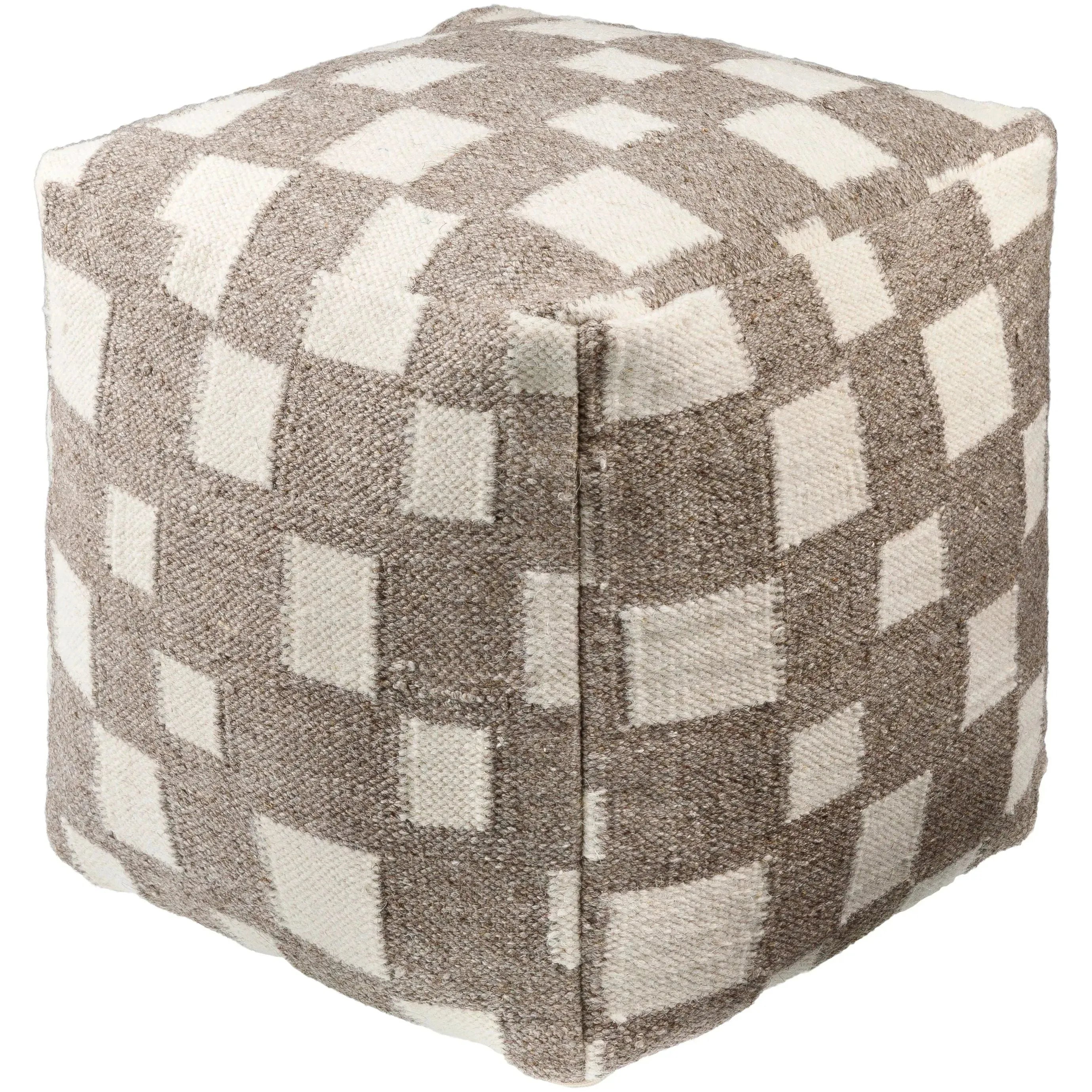 Surya - Jacinta Pouf - JTPF001-181818 | The Rug District
