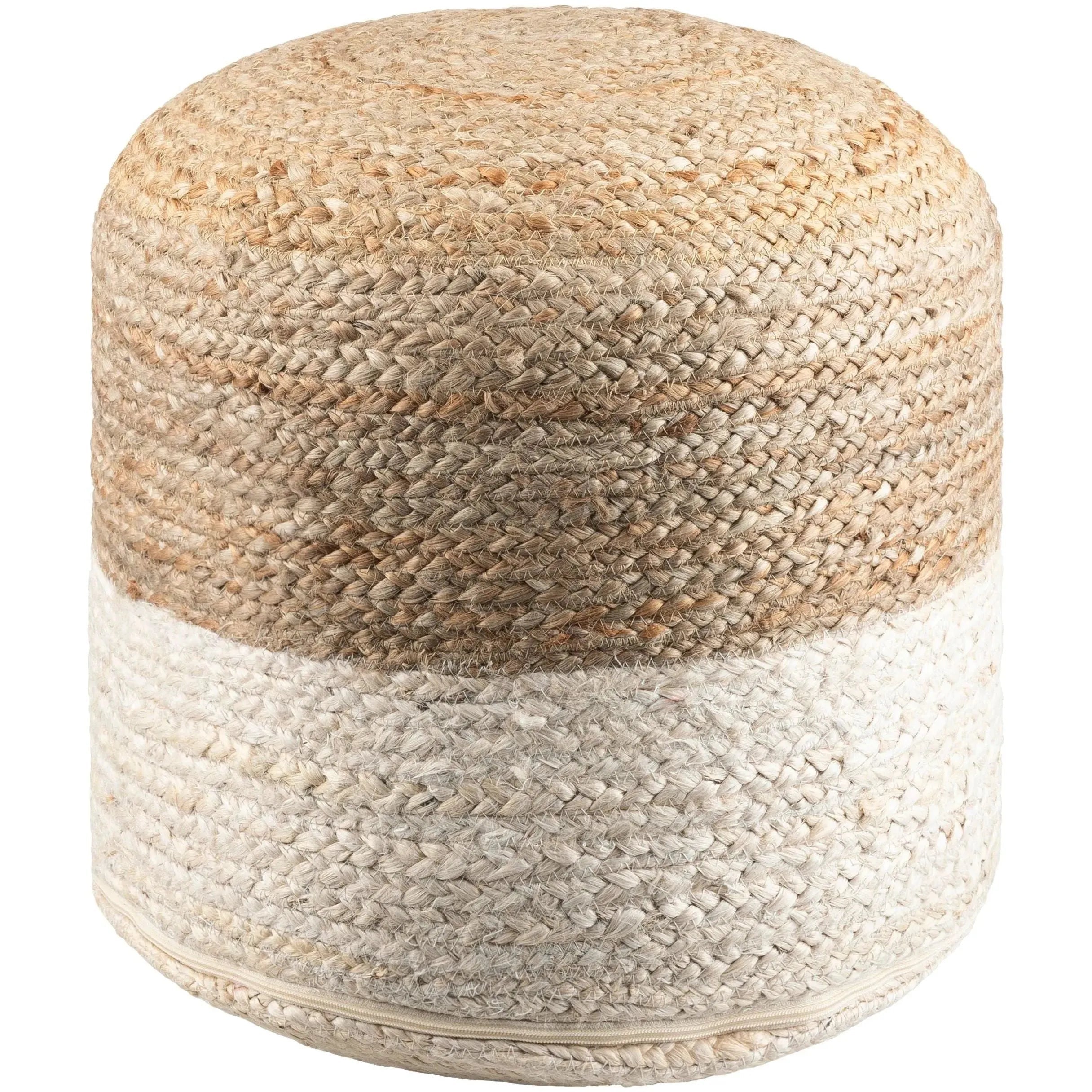 Surya - Kona Pouf KOPF001 - KOPF001-181814 | The Rug District