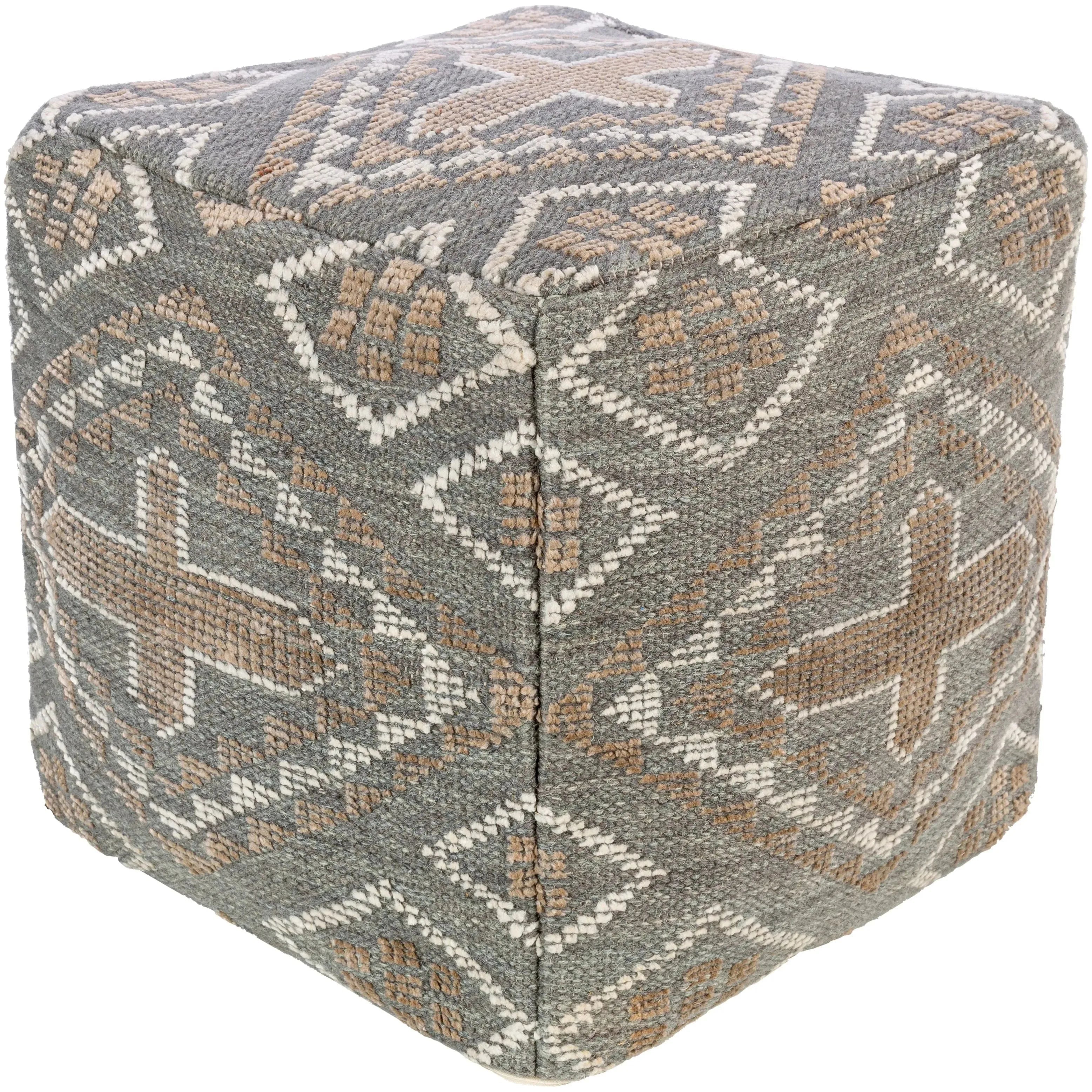 Surya - Nobel Pouf - NBPF001-181818 | The Rug District