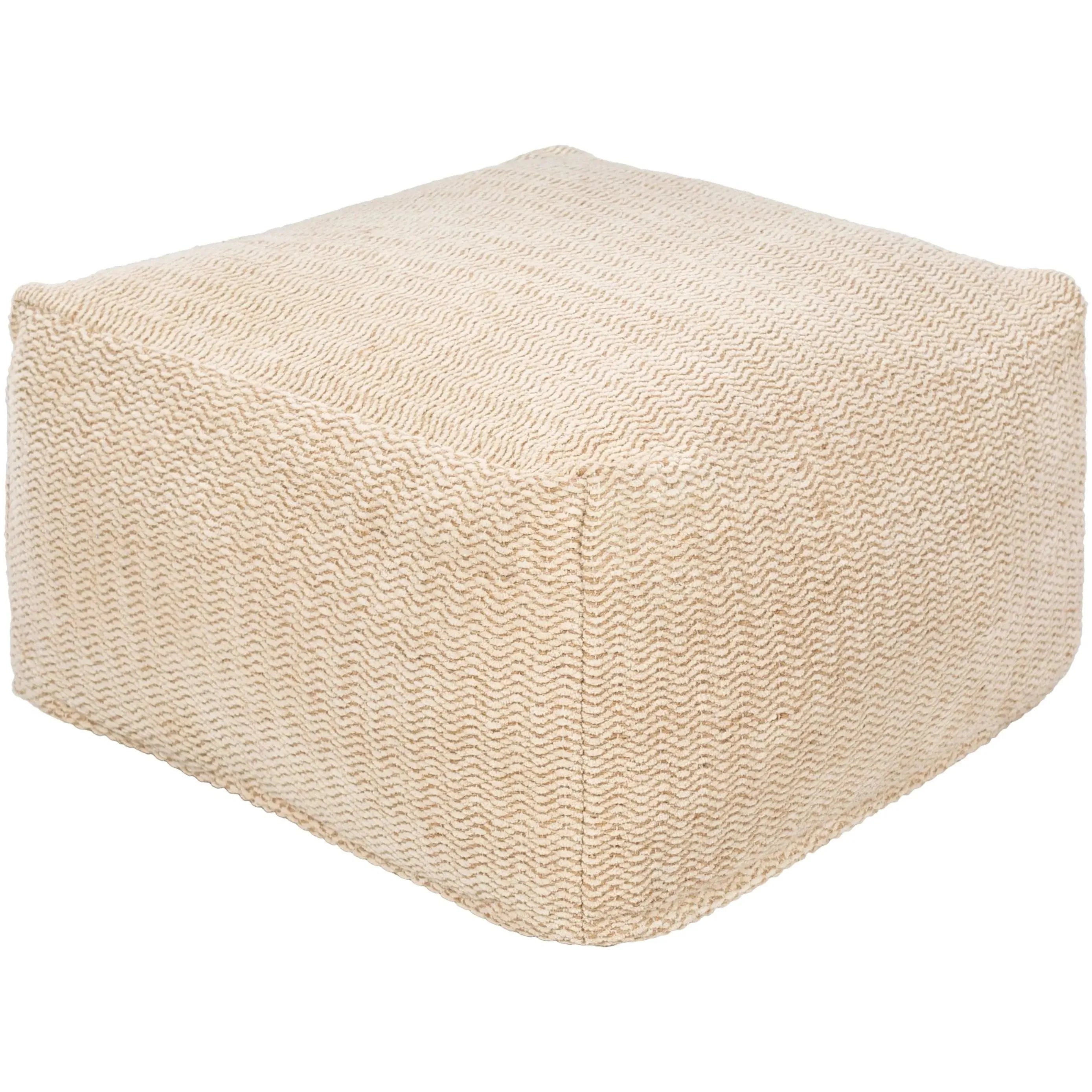 Surya - Palmetto Pouf - PMPF001-242413 | The Rug District