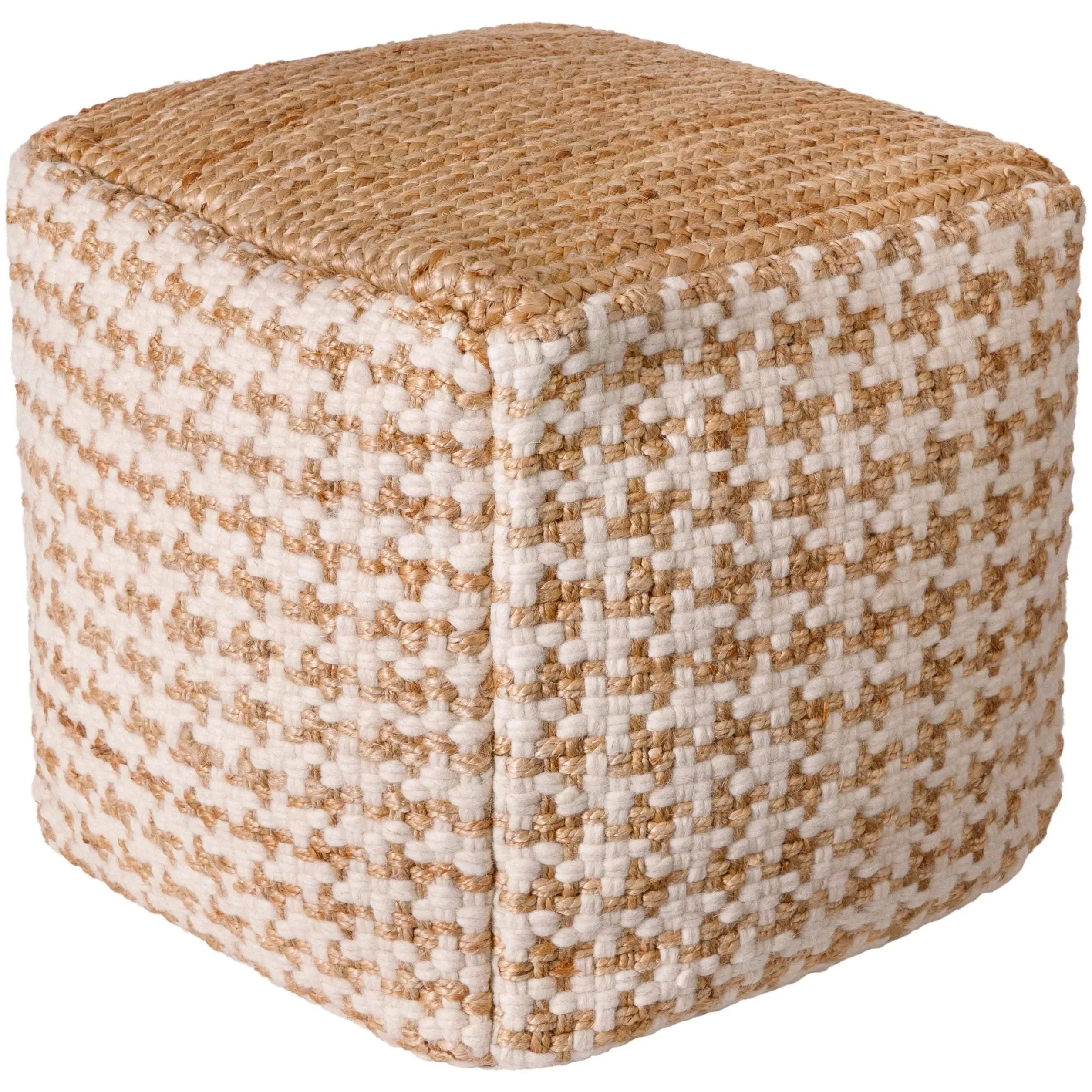 Surya - Palna Pouf - PNPF001-181818 | The Rug District