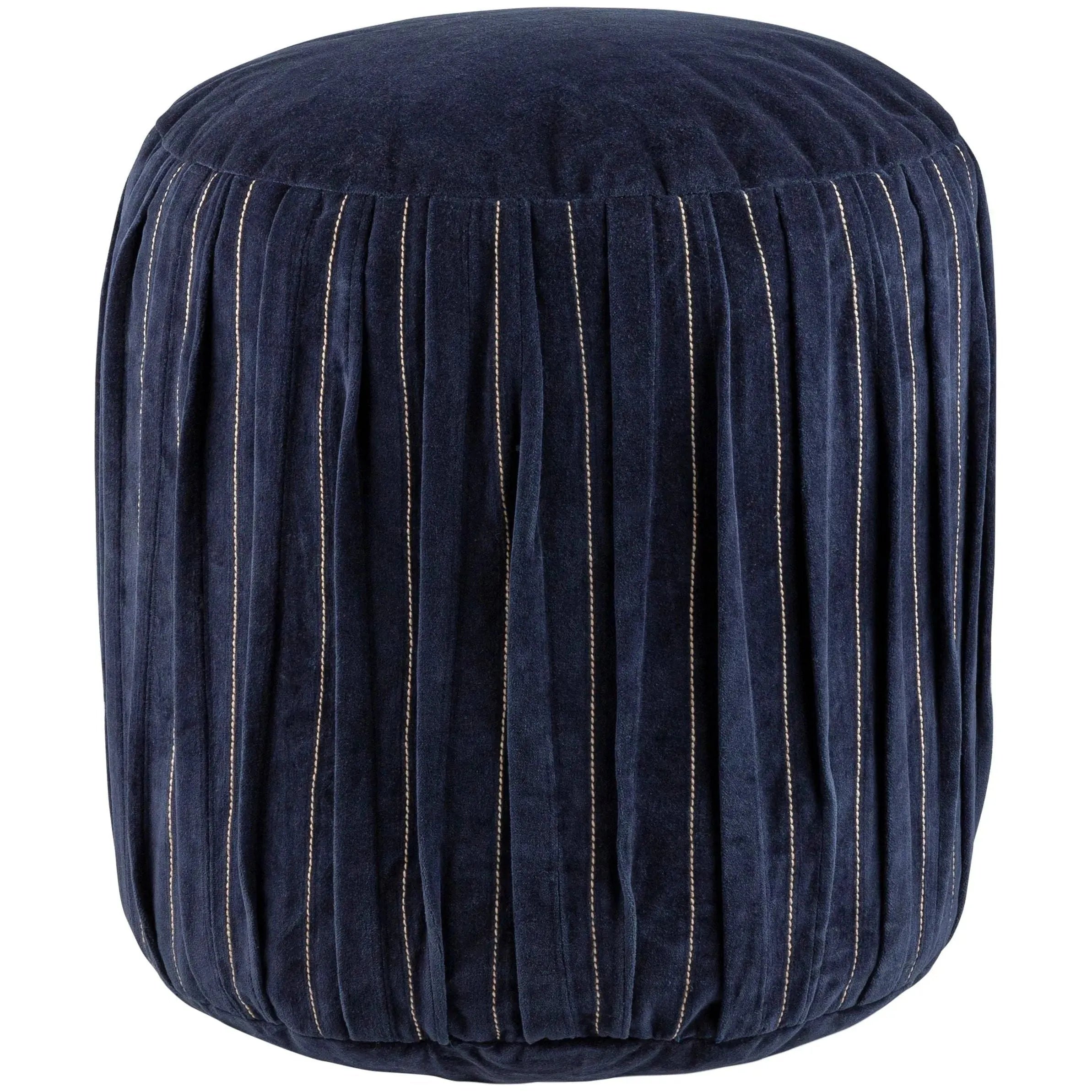 Surya - Vela Pouf - VLPF001-161616 | The Rug District