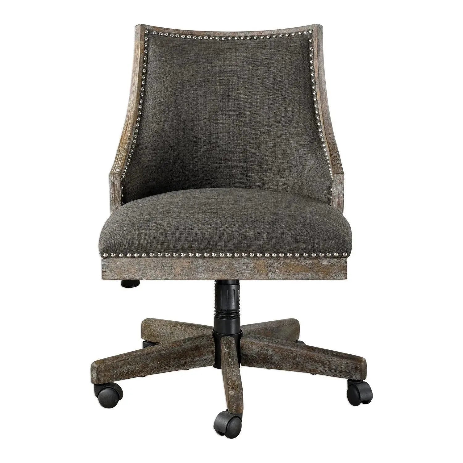The Uttermost - Aidrian Desk Chair - 23431 | The Rug District