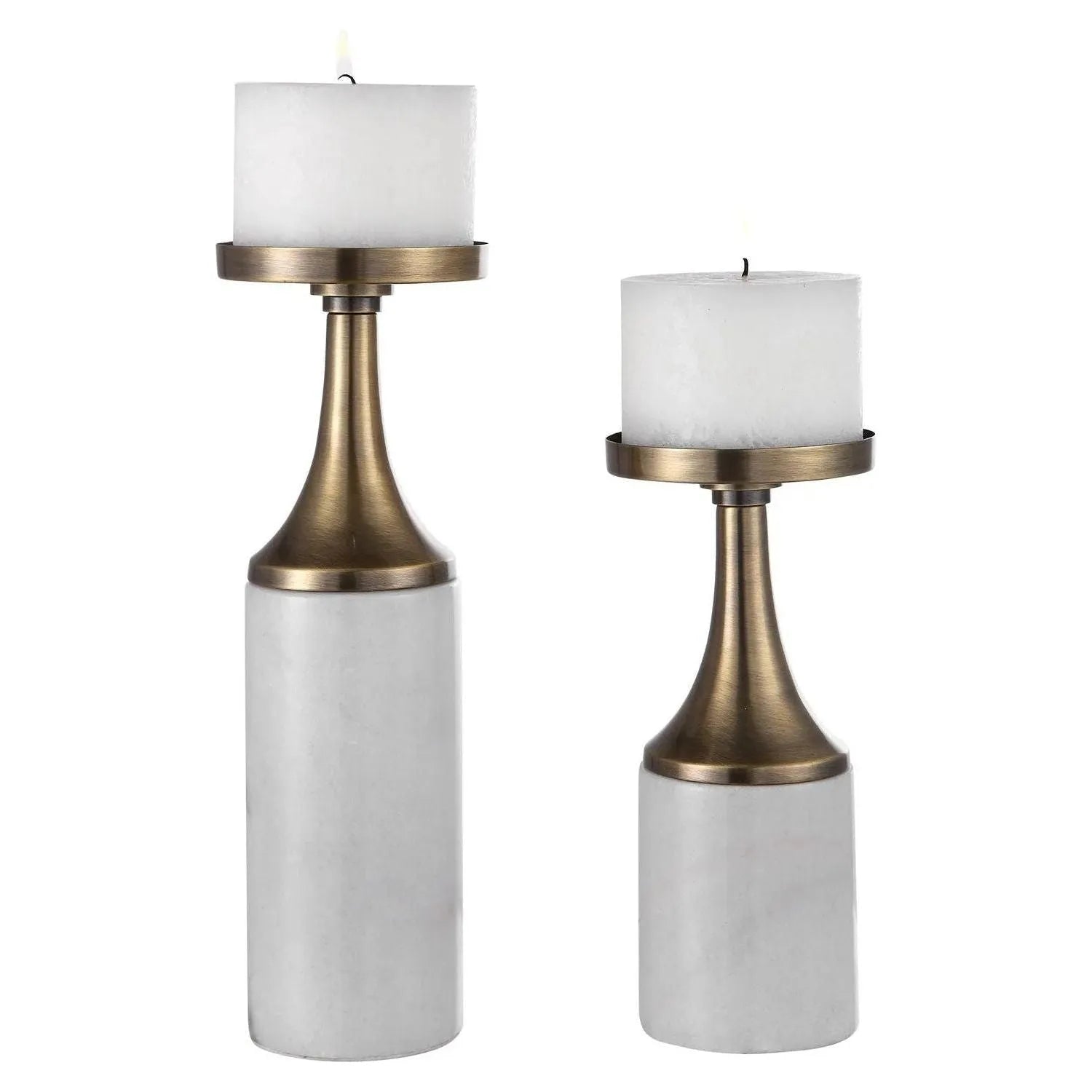 The Uttermost - Castiel Candleholders, Set/2 - 17546 | The Rug District