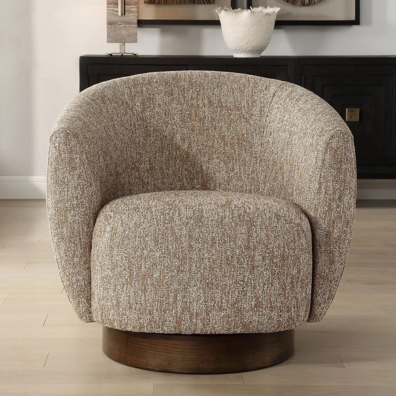 The Uttermost - Dunes Swivel Chair - 23842 | The Rug District