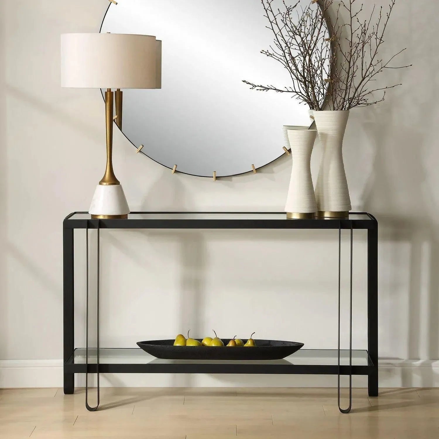The Uttermost - Shadow Console Table - 24233 | The Rug District