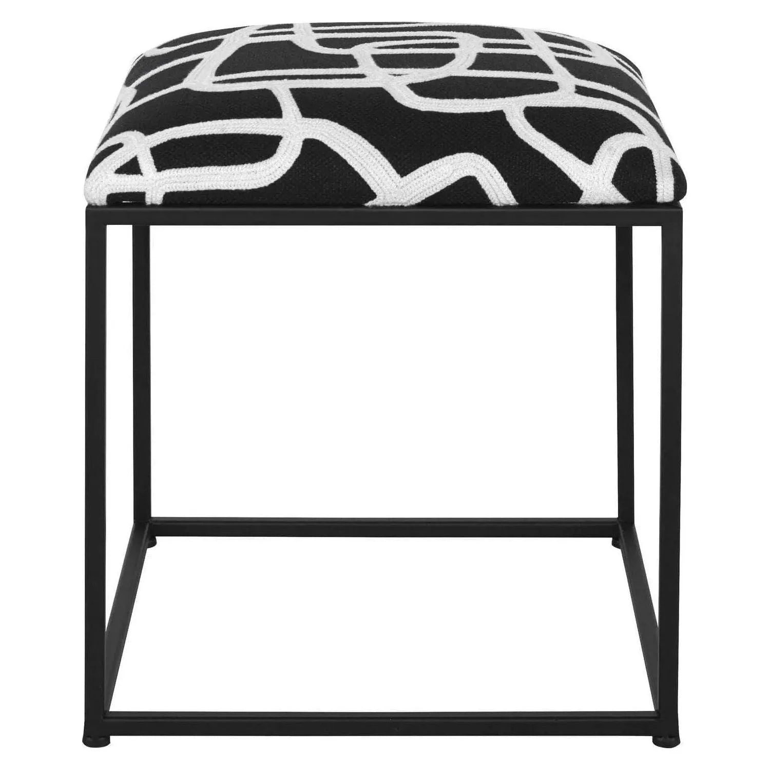 The Uttermost - Twists And Turns Accent Stool - 23690 | The Rug District