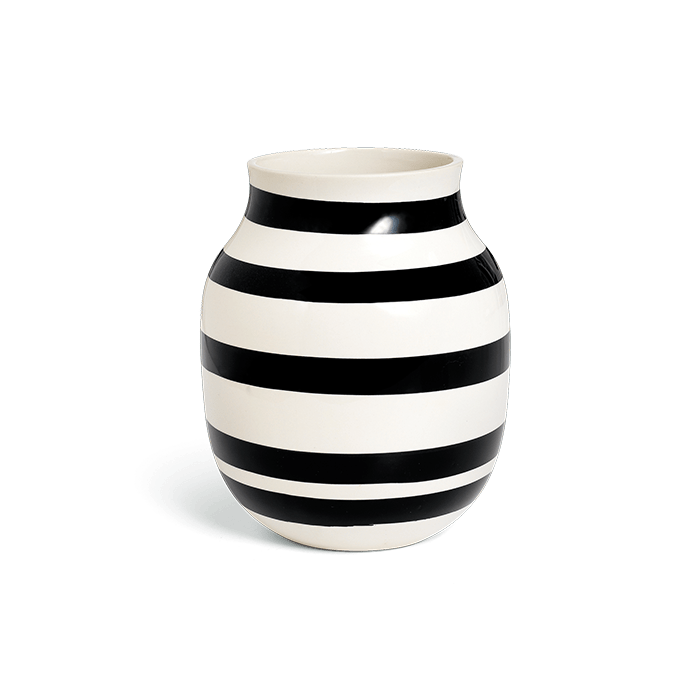 Kähler 690190 Omaggio Vase in Black