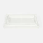 Pigeon and Poodle - PP003992 - Rothwell Tray Set - Rothwell - Bright White Marine Leather