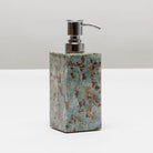 Pigeon and Poodle PP001395 Sitges Soap Pump in Blue Limpet Shell
