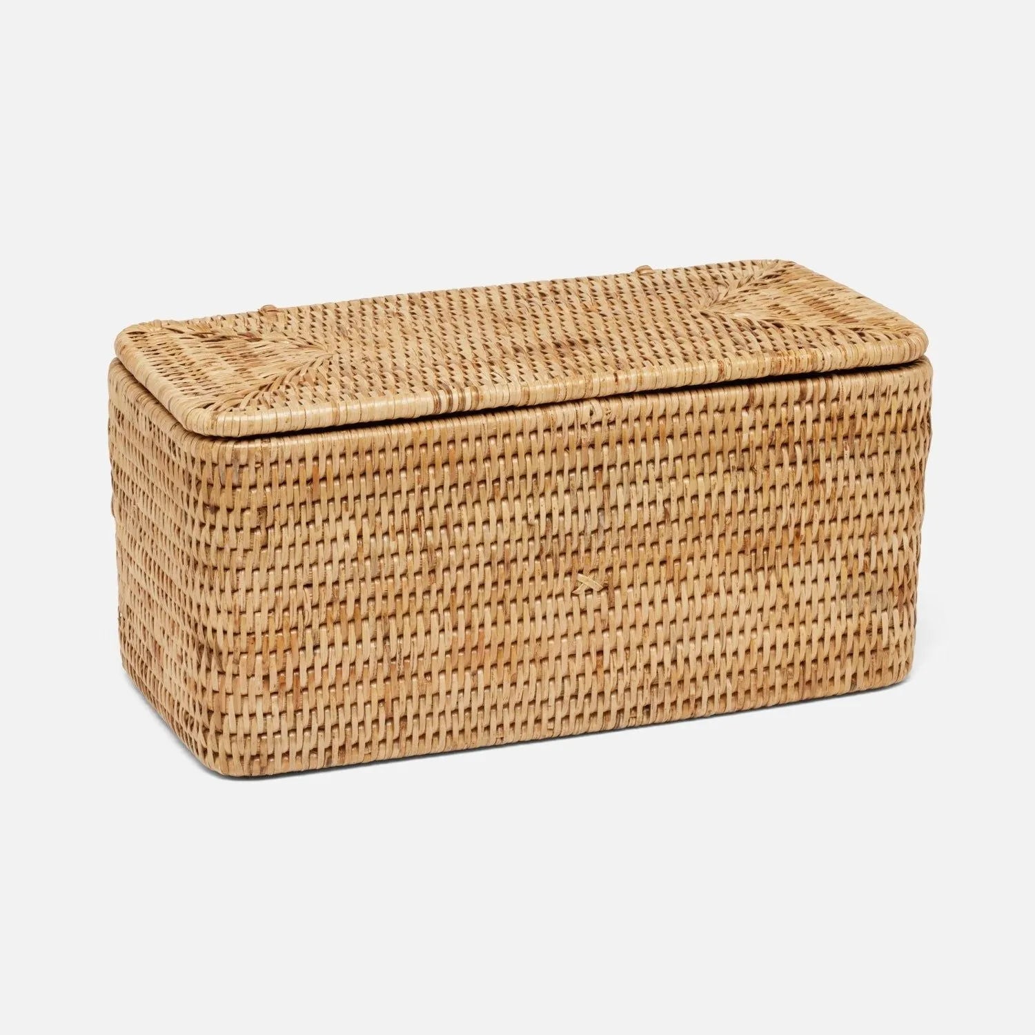 Pigeon And Poodle Camden Coastal Rattan Toilet Paper Holder