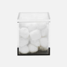 Pigeon and Poodle PP004856 Monette Canister in Clear/Gray Acrylic
