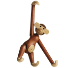 Kay Bojesen 39250 Monkey Wooden Figurine in Teak/Limba