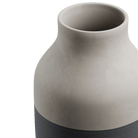Kähler 690149 Omaggio Circulare Vase in Anthracite Grey
