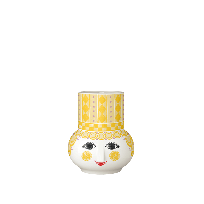 Bjørn Wiinblad 53114 Olga Candle Holder in Yellow