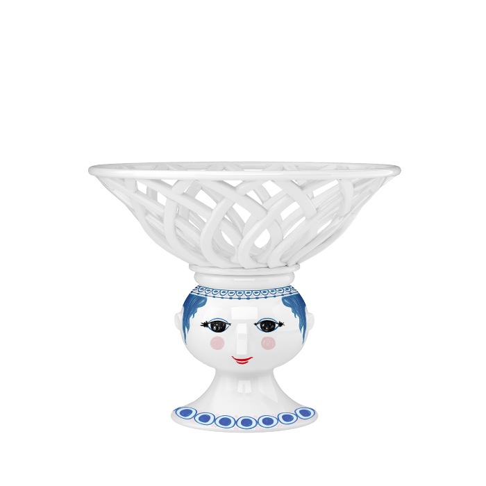 Bjørn Wiinblad 53045 Dora Fruit Bowl in Blue