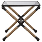 Uttermost - 24983 - Accent Table - Braddock - Rustic Iron