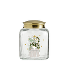 Holmegaard 4800633 Christmas Biscuit Jar 2026 in Multi