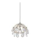 Currey and Company - 9000-0667 - One Light Pendant - Crystal - Crystal/ Contemporary Silver Leaf