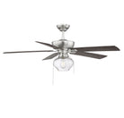 Meridian M2009BN 52"Ceiling Fan in Brushed Nickel