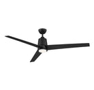 Meridian M2013MBKRV 56"Ceiling Fan in Matte Black