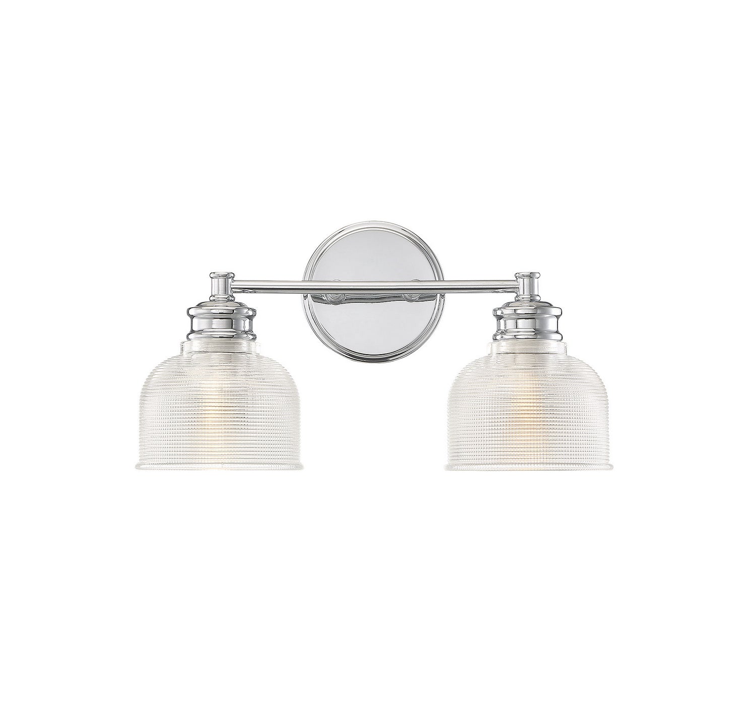 Meridian M80034CH Two Light Bathroom Vanity Light in Chrome