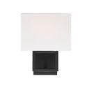 Meridian M90009MBK One Light Wall Sconce in Matte Black