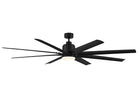 Meridian M2025MBK 72" Outdoor Ceiling Fan in Matte Black